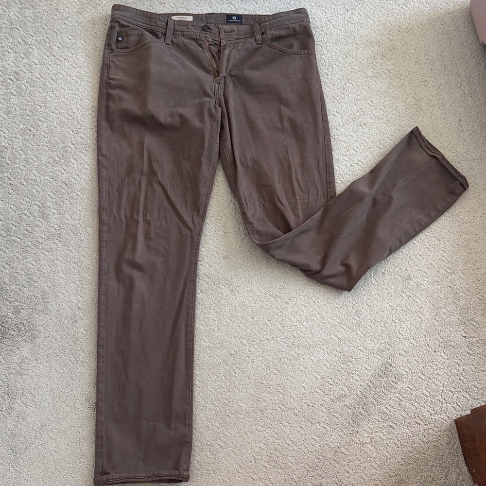 AG Adriano Goldschmied Tan Pants